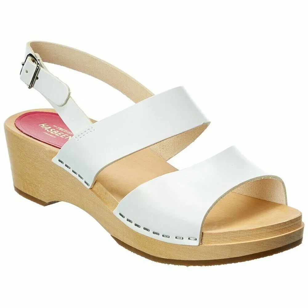 Swedish Hasbeens Helena Leather Sandals - Picture 3 of 11